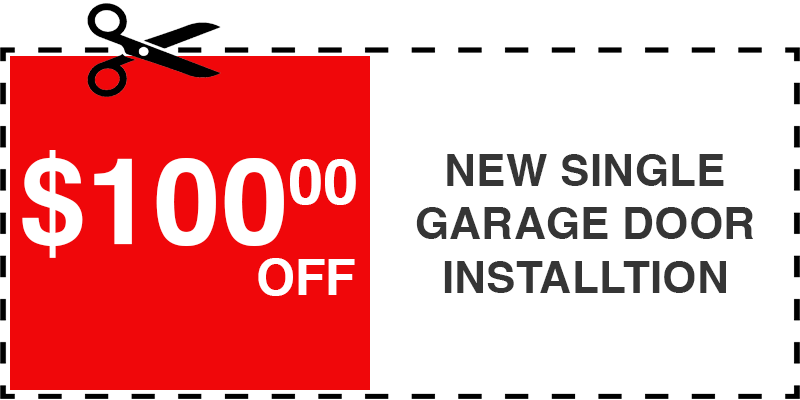 100 off garage door repair Valhalla