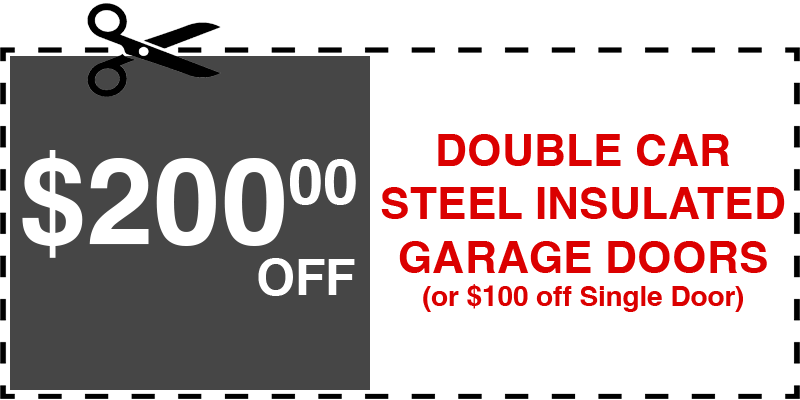 200 off garage door repair