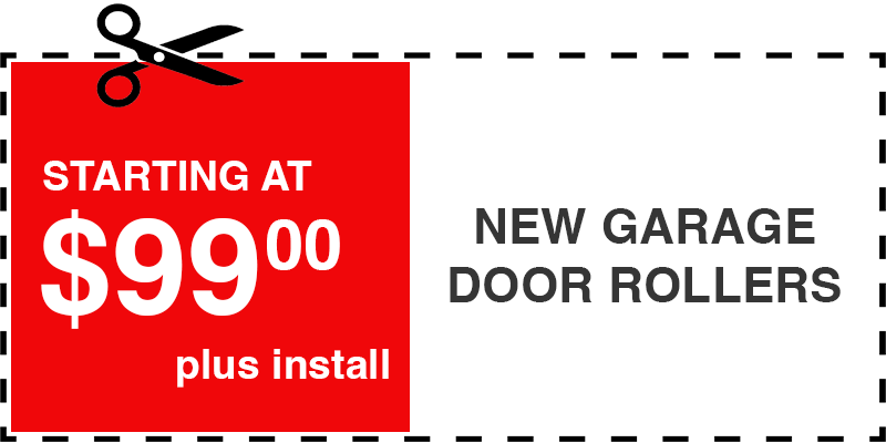 99 new garage door rollers Valhalla